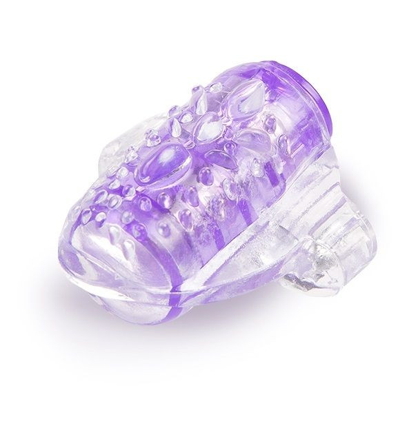 Черное эрекционное кольцо на член с вибрацией