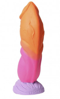 Яркий фаллоимитатор "Жар-птица" - 25 см.