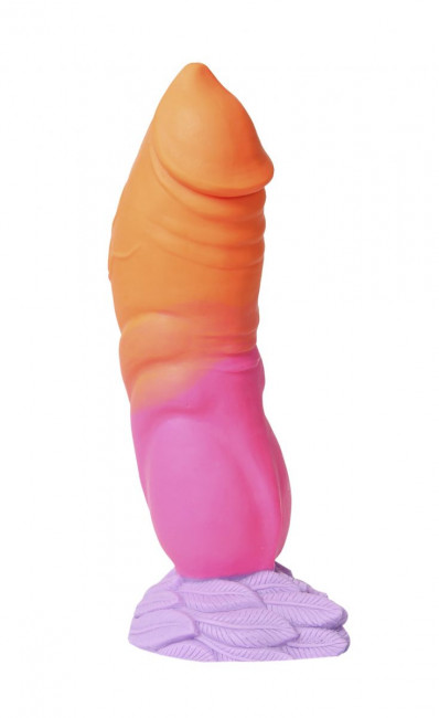 Яркий фаллоимитатор "Жар-птица" - 25 см. Яркий фаллоимитатор "Жар-птица" - 25 см.