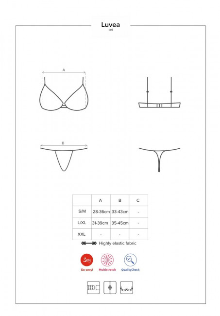 Кружевной комплект Luvae Кружевной комплект Luvae