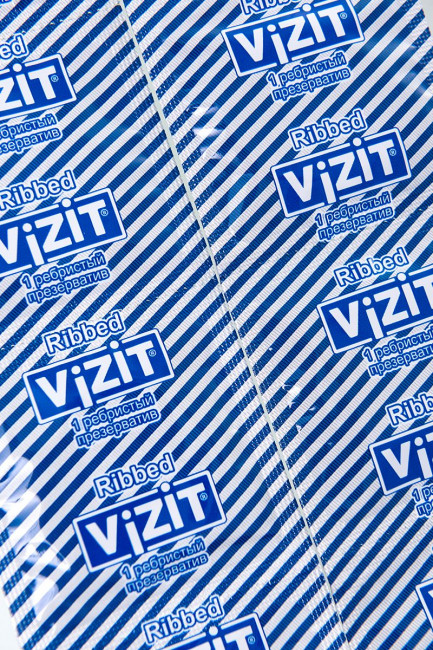 Ребристые презервативы VIZIT Ribbed - 12 шт. Ребристые презервативы VIZIT Ribbed - 12 шт.