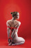 Красная веревка для бандажа Japanese rope