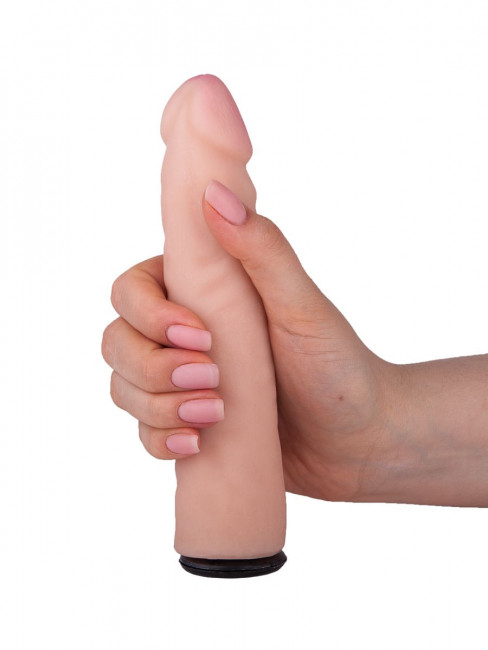 Женский страпон с реалистичной насадкой - 17 см.