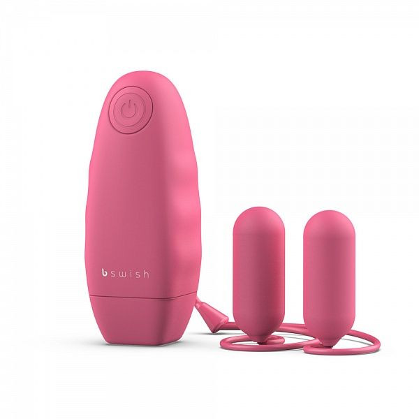 Розовые виброяйца Bnear Classic с пультом управления Розовые виброяйца Bnear Classic с пультом управления