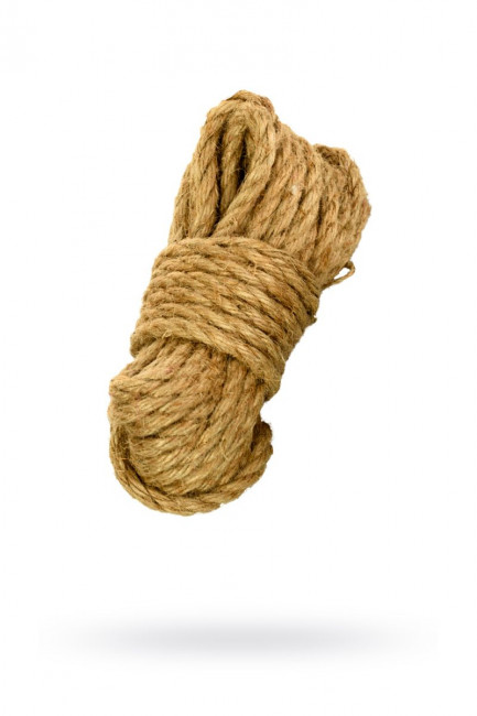 Джутовая веревка для бондажа - 10 м. Джутовая веревка для бондажа - 10 м.