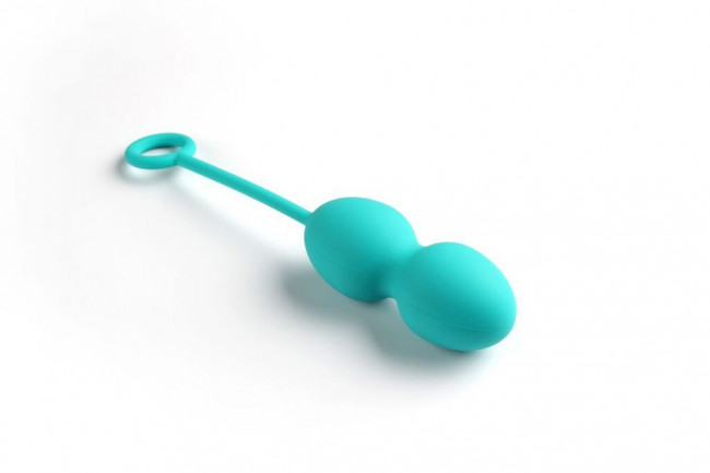 Набор зелёных вагинальных шариков Nova Ball со смещенным центром тяжести Набор зелёных вагинальных шариков Nova Ball со смещенным центром тяжести