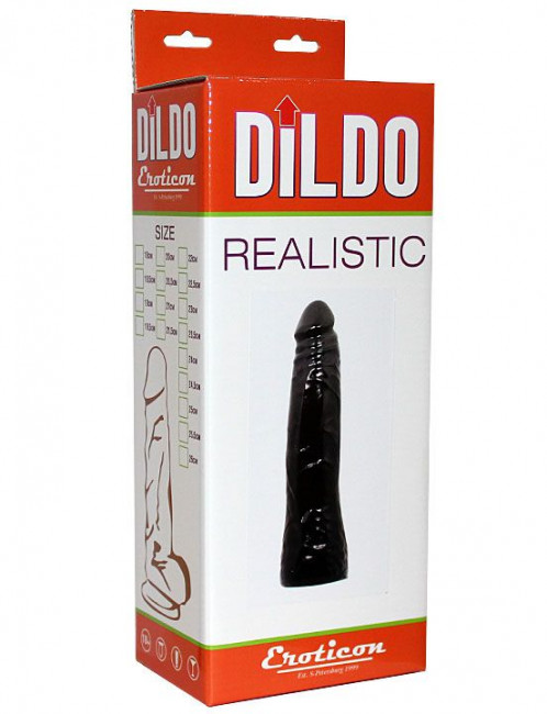 Черный гнущийся фаллоимитатор REALISTIC - 18,5 см. Черный гнущийся фаллоимитатор REALISTIC - 18,5 см.