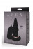 Чёрная анальная вибровтулка APEX BUTT PLUG LARGE BLACK - 15 см.