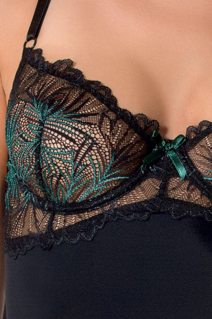 Роскошное боди Floris с двухцветным кружевным лифом Роскошное боди Floris с двухцветным кружевным лифом