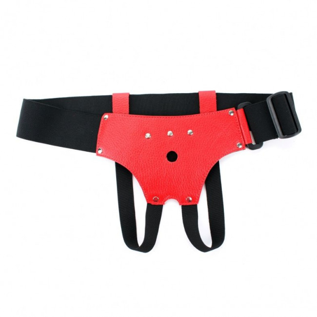 Красные трусики со штырьком для насадки Красные трусики со штырьком для насадки