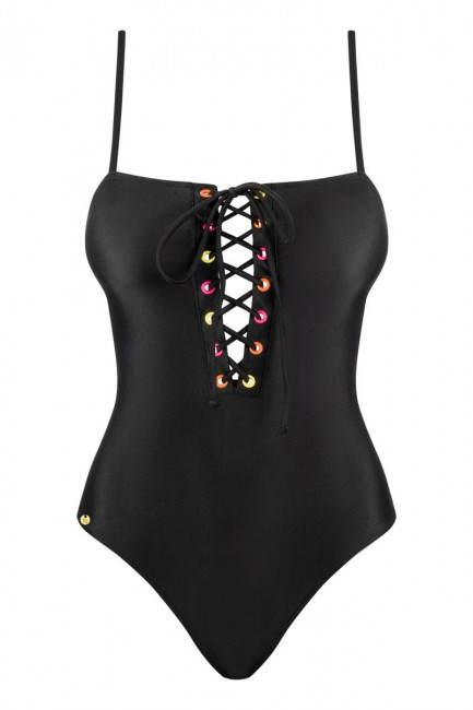 Слитный женский купальник Beverelle со шнуровкой Слитный женский купальник Beverelle со шнуровкой