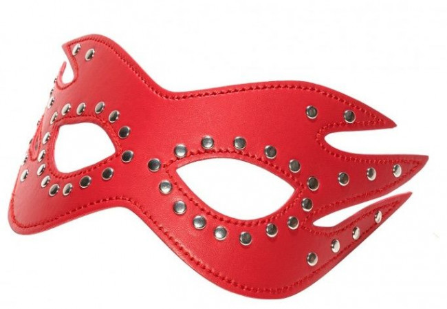 Эротический набор БДСМ из 6 предметов в красном цвете Эротический набор БДСМ из 6 предметов в красном цвете