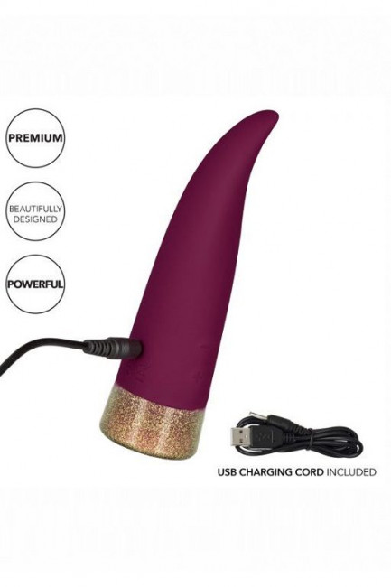 Фантазийный вибромассажер Starstruck Fling - 14 см. Фантазийный вибромассажер Starstruck Fling - 14 см.