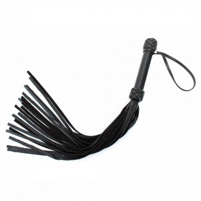 Черная плеть "Турецкие головы" - 57 см.