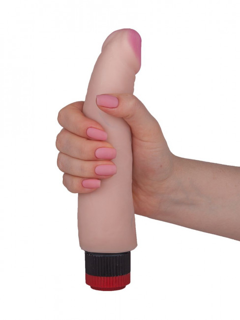 Телесный вибромассажёр COCK NEXT 6" - 17,5 см. Телесный вибромассажёр COCK NEXT 6" - 17,5 см.