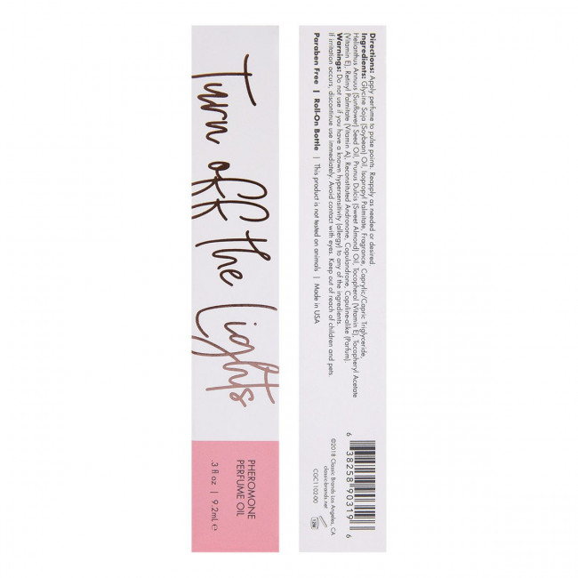 Парфюмерное масло с феромонами Turn Off The Lights с цветочно-восточным ароматом - 9,2 мл. Парфюмерное масло с феромонами Turn Off The Lights с цветочно-восточным ароматом - 9,2 мл.