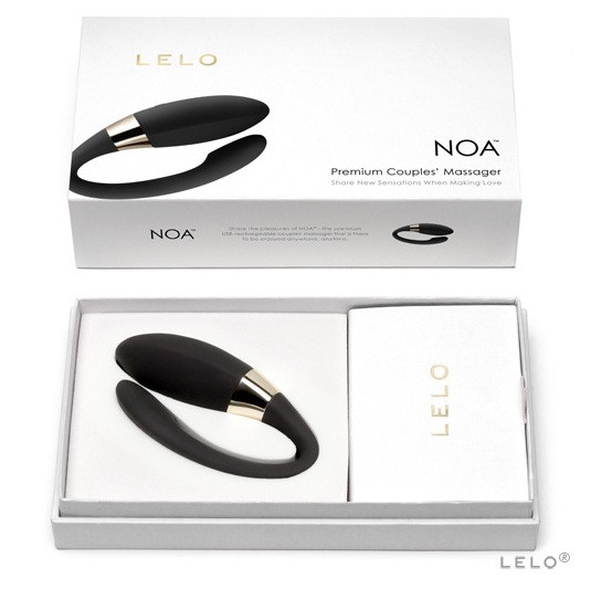 Вибромассажер Noa черного цвета (LELO) Вибромассажер Noa черного цвета (LELO)