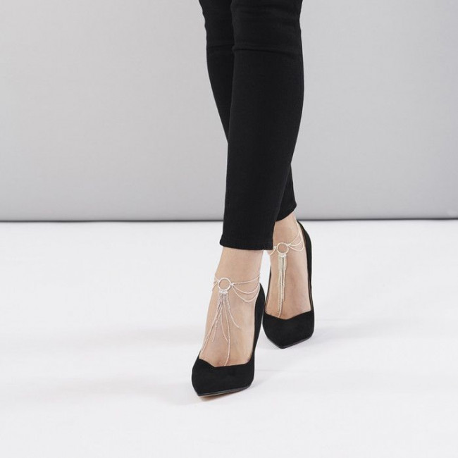 Серебристые браслеты на ноги Magnifique Feet Chain Серебристые браслеты на ноги Magnifique Feet Chain
