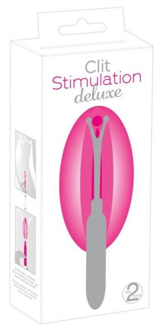 Вилочка для клитора с вибрацией Clit Stimulation Deluxe Вилочка для клитора с вибрацией Clit Stimulation Deluxe