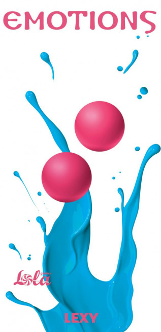 Ярко-розовые вагинальные шарики без сцепки Emotions Lexy Small Ярко-розовые вагинальные шарики без сцепки Emotions Lexy Small