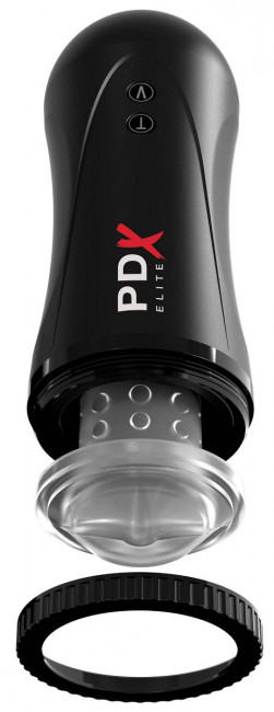 Черный автоматический мастурбатор-ротик Moto Stroker Черный автоматический мастурбатор-ротик Moto Stroker