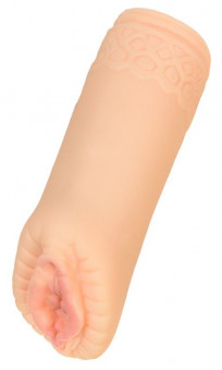 Тугой фигурный мастурбатор-вагина