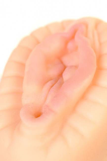 Тугой фигурный мастурбатор-вагина