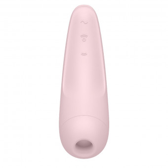 Розовый вакуум-волновой стимулятор Satisfyer Curvy 2+