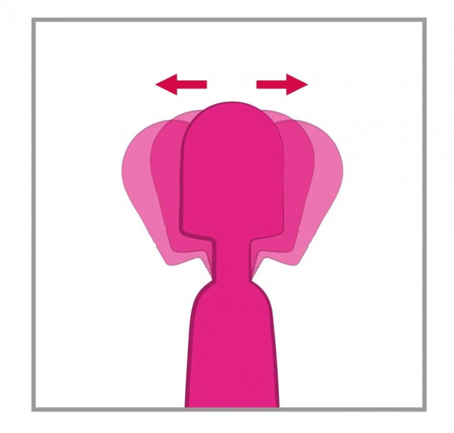 Ярко-розовый клиторальный вибратор Wellness Spa - 28,5 см. Ярко-розовый клиторальный вибратор Wellness Spa - 28,5 см.