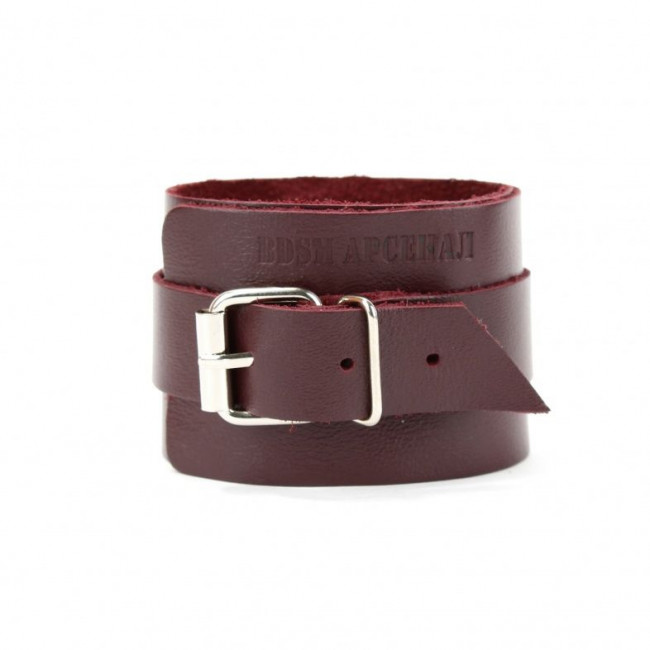 Бордовые оковы на ноги Ladys Arsenal