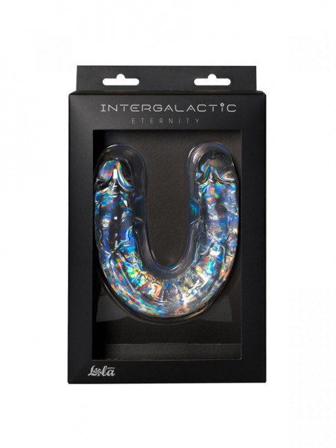 Прозрачный двусторонний фаллоимитатор Eternity - 29,5 см. Прозрачный двусторонний фаллоимитатор Eternity - 29,5 см.