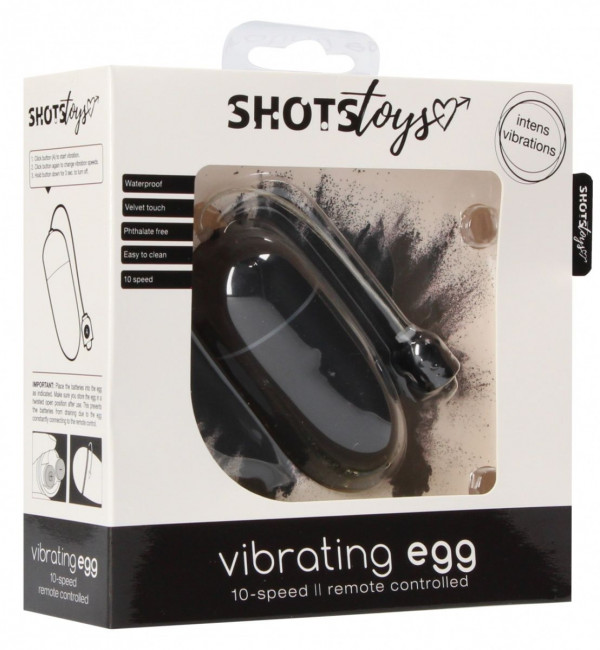 Черное гладкое виброяйцо Vibrating Egg - 8 см. Черное гладкое виброяйцо Vibrating Egg - 8 см.