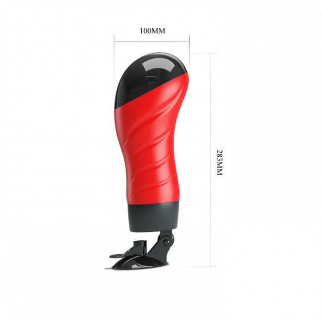 Мастурбатор-вагина Delia с вибрацией и присоской Мастурбатор-вагина Delia с вибрацией и присоской