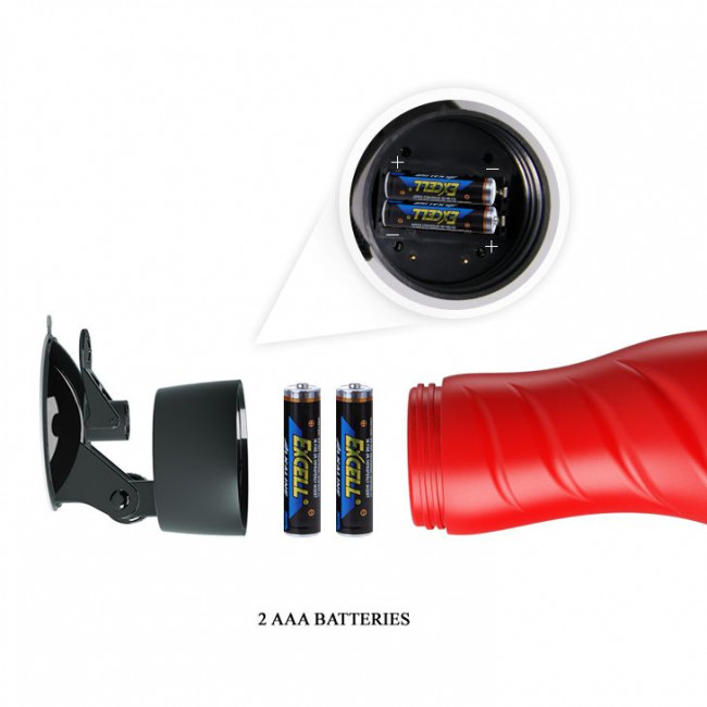 Мастурбатор-вагина Delia с вибрацией и присоской Мастурбатор-вагина Delia с вибрацией и присоской