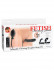 Фаллоимитатор с ручным насосом Inflatable Vibrating Strapless Strap-On - 16,5 см.