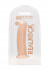 Телесный фаллоимитатор без мошонки Silicone Dildo Without Balls - 19,2 см.