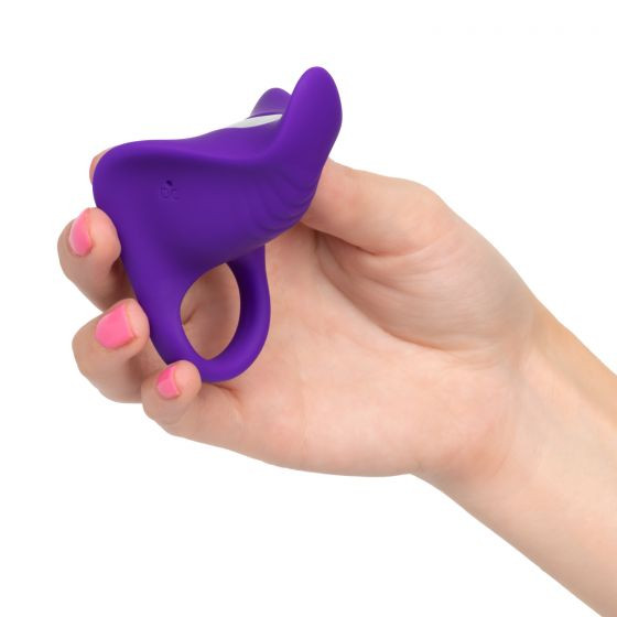 Фиолетовое перезаряжаемое эрекционное кольцо Silicone Remote Orgasm Ring Фиолетовое перезаряжаемое эрекционное кольцо Silicone Remote Orgasm Ring