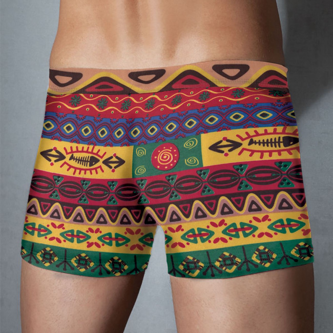 Боксеры с узором в африканском стиле Боксеры с узором в африканском стиле