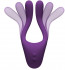 Фиолетовый вибростимулятор Bendable Multi Erogenous Zone Massager with Remote