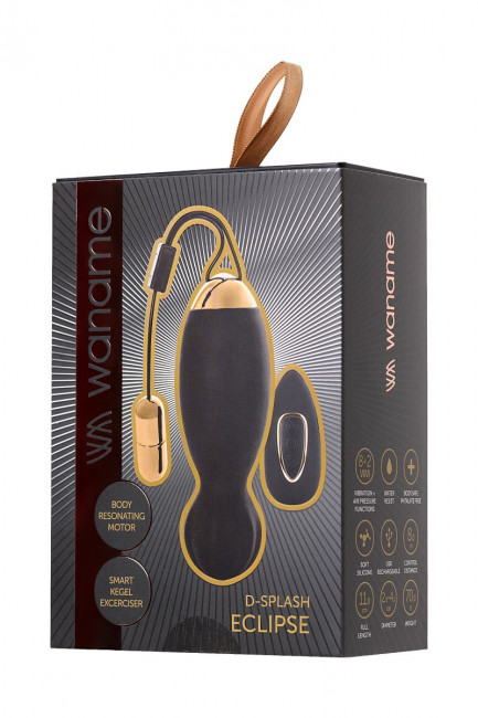 Черный тренажер Кегеля WANAME D-SPLASH Eclipse Черный тренажер Кегеля WANAME D-SPLASH Eclipse