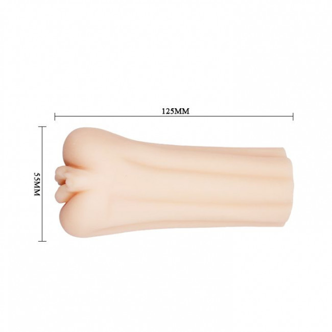 Мастурбатор-вагина Crazy Bull с эффектом смазки Мастурбатор-вагина Crazy Bull с эффектом смазки