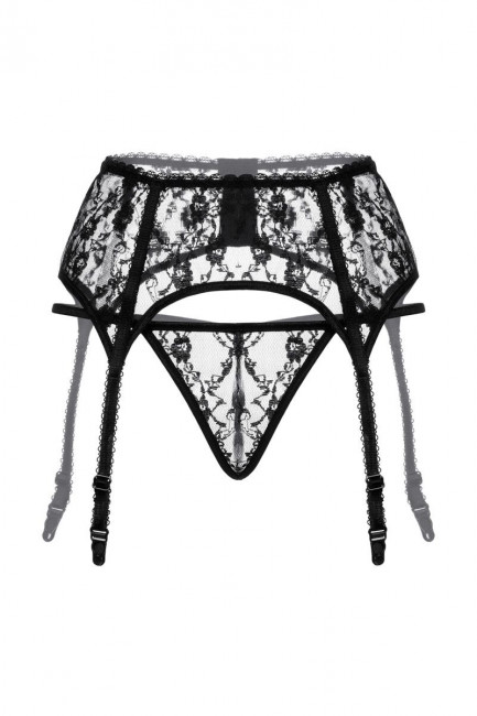 Комплект из кружевного пояса и трусиков-стринг