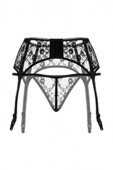 Комплект из кружевного пояса и трусиков-стринг