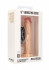 Телесный вибратор-реалистик Vibrating Realistic Cock 9" - 23,5 см.
