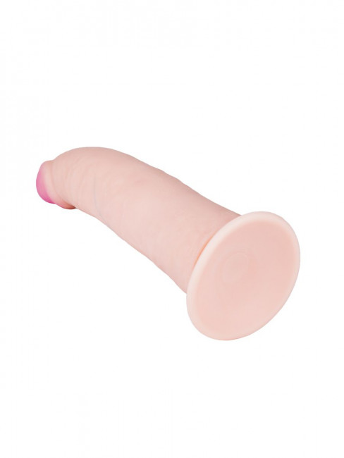 Фаллоимитатор на присоске ART-Style с загнутой головкой - 19,5 см. Фаллоимитатор на присоске ART-Style с загнутой головкой - 19,5 см.