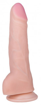 Фаллоимитатор с мошонкой COCK NEXT 6" - 17,3 см.