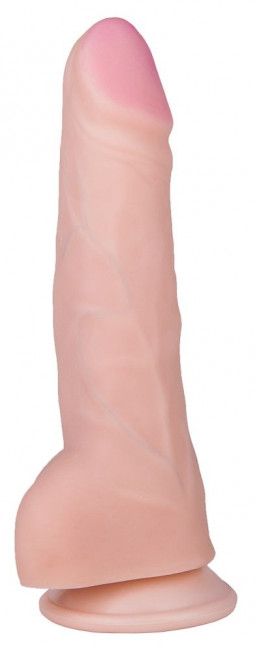 Фаллоимитатор с мошонкой COCK NEXT 6" - 17,3 см.