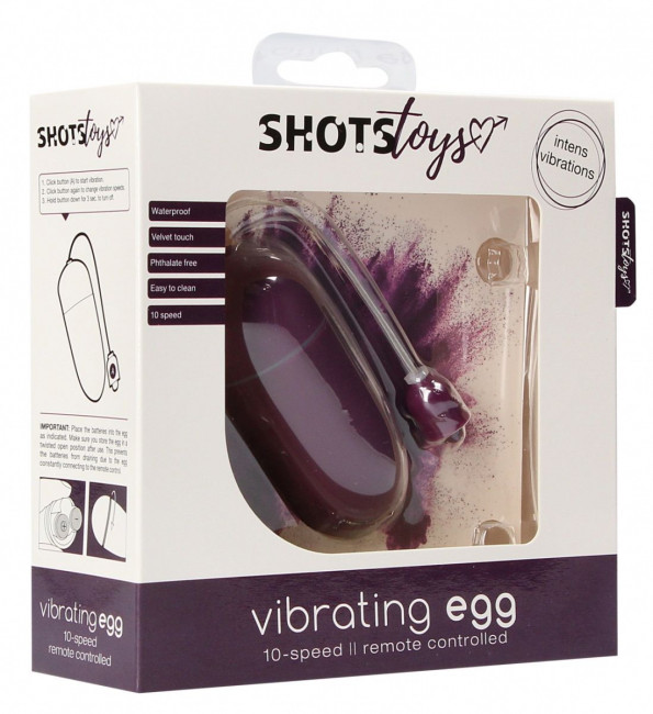 Фиолетовое гладкое виброяйцо Vibrating Egg - 8 см. Фиолетовое гладкое виброяйцо Vibrating Egg - 8 см.