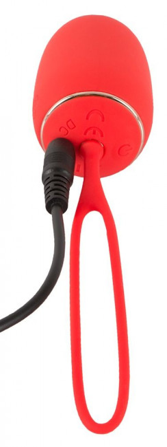 Красное виброяйцо Remote Controlled Love Ball с пультом ДУ Красное виброяйцо Remote Controlled Love Ball с пультом ДУ