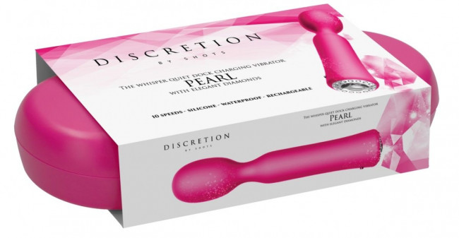 Розовый универсальный массажер Wand Pearl - 20 см. Розовый универсальный массажер Wand Pearl - 20 см.